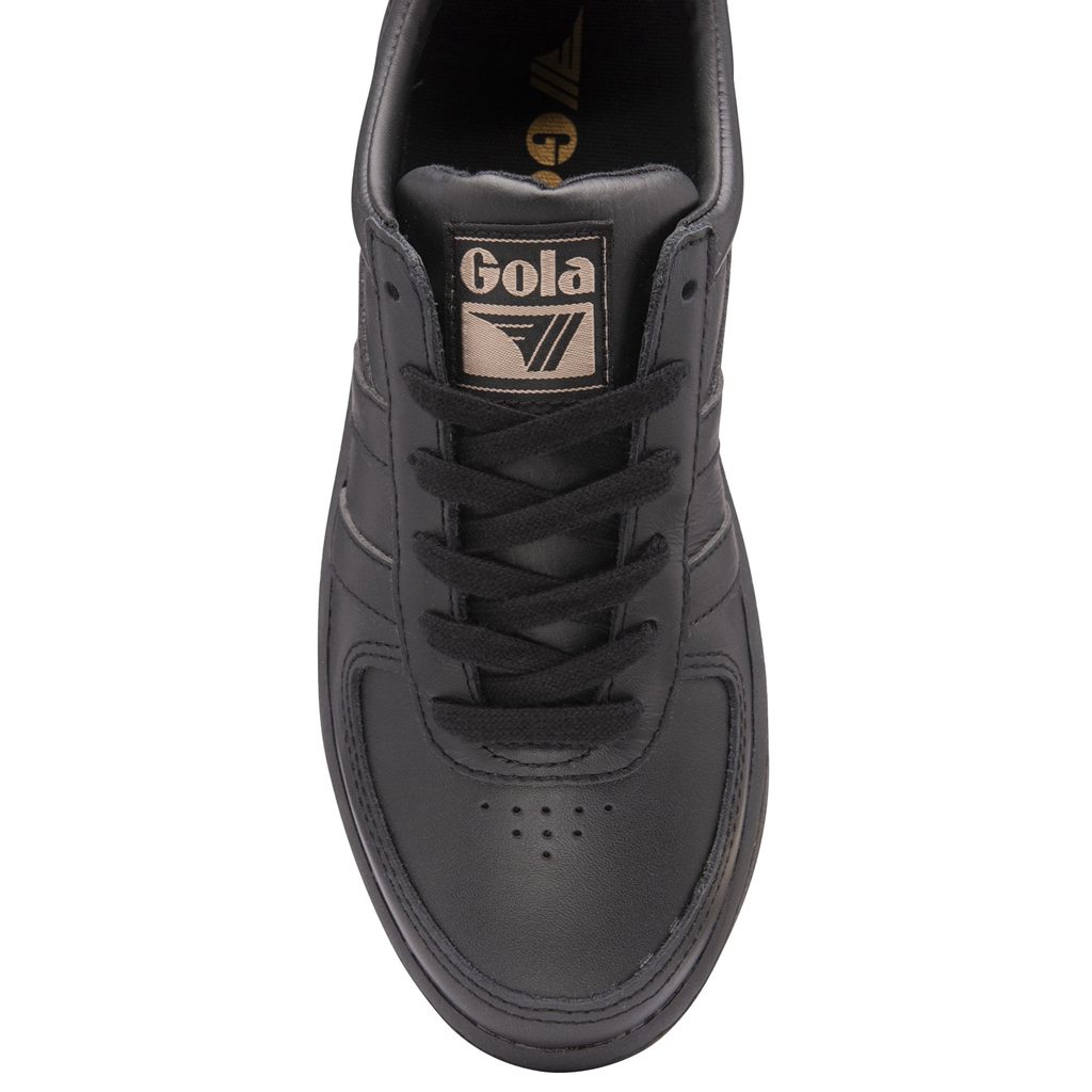 Gola Classics Grandslam Leather Sneakers Svarte Norge | GFXSIH-317