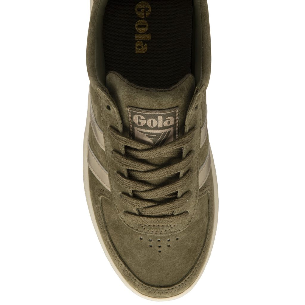 Gola Classics Grandslam Pearl Sneakers Khaki Norge | CVJYKE-584