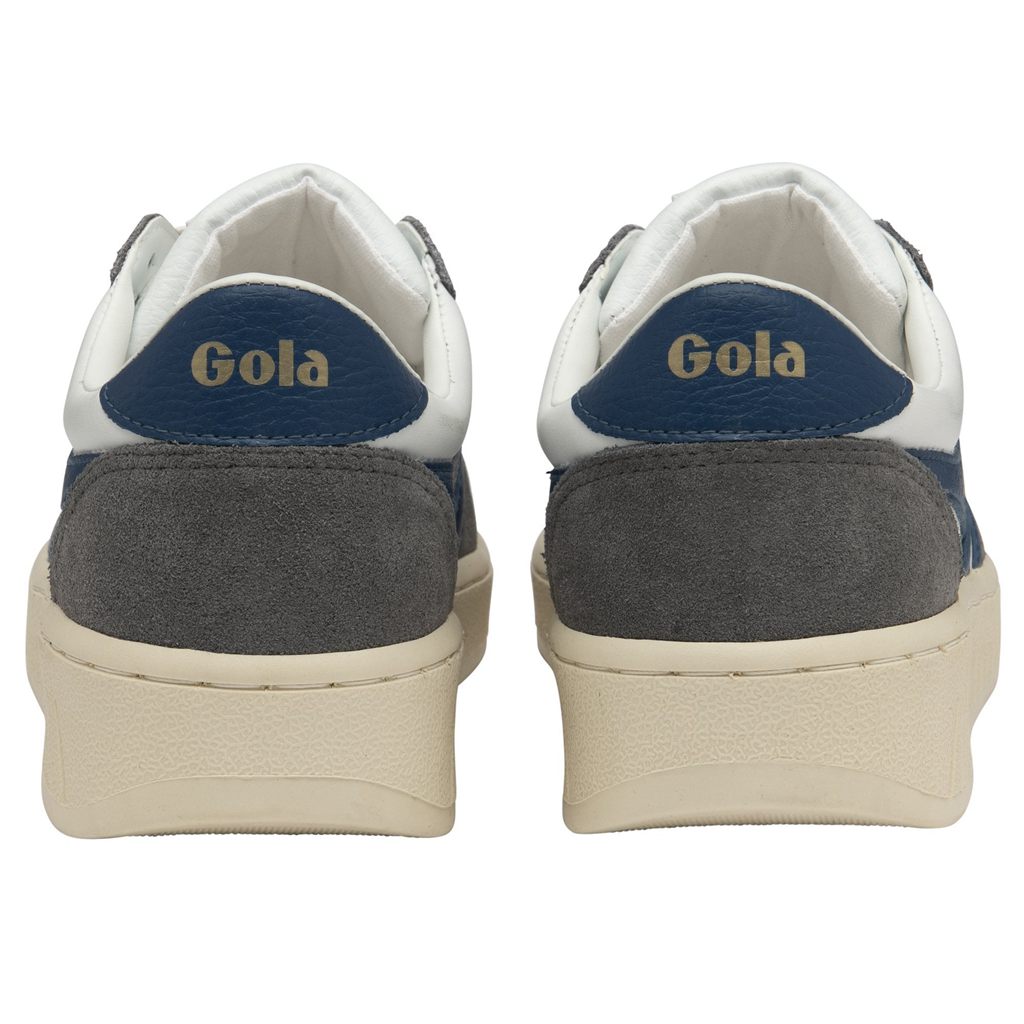 Gola Classics Grandslam Quadrant Sneakers Hvite Blå Norge | DAOQXJ-637
