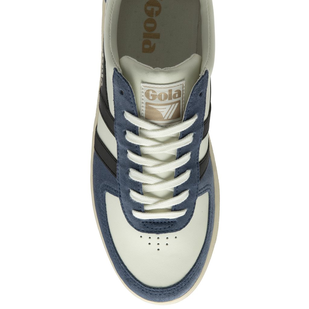 Gola Classics Grandslam Quadrant Sneakers Hvite Svarte Norge | QNTZAP-031