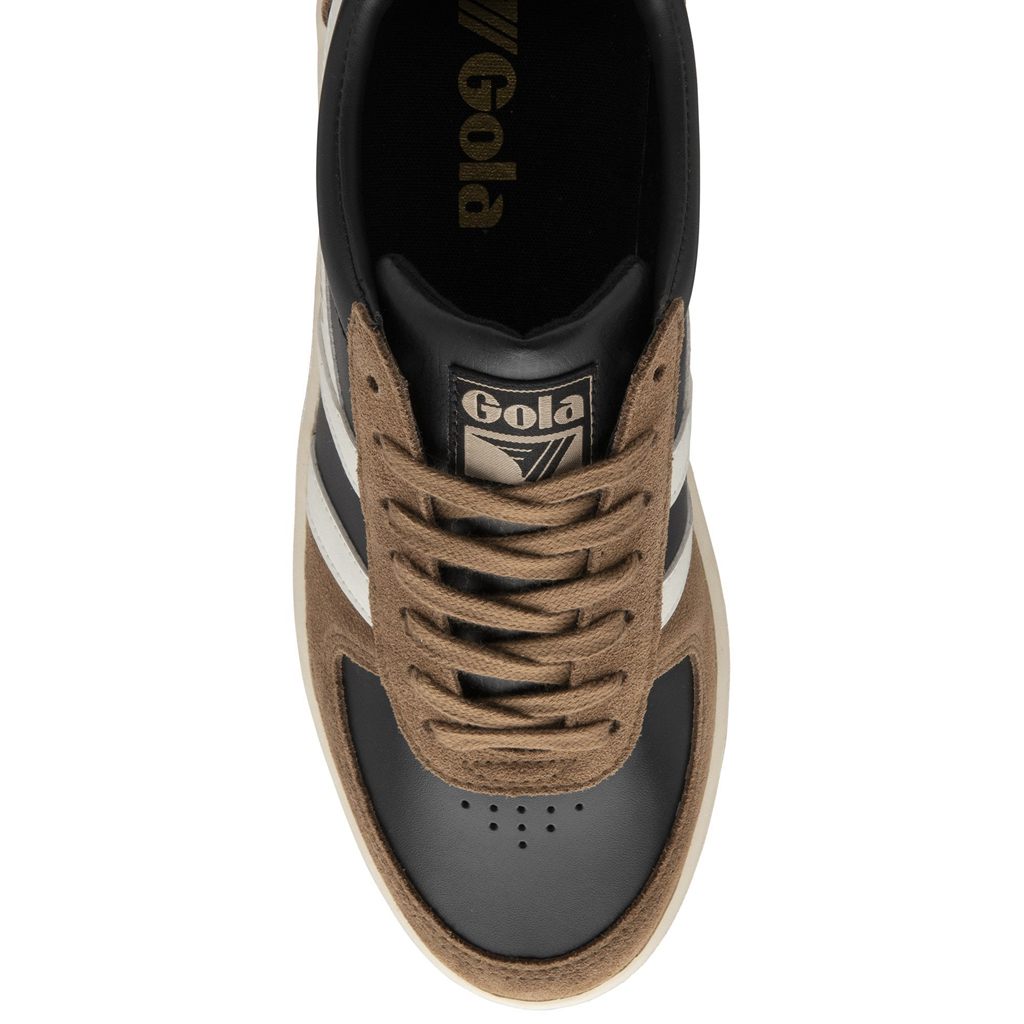 Gola Classics Grandslam Quadrant Sneakers Svarte Hvite Norge | BXZLYT-840