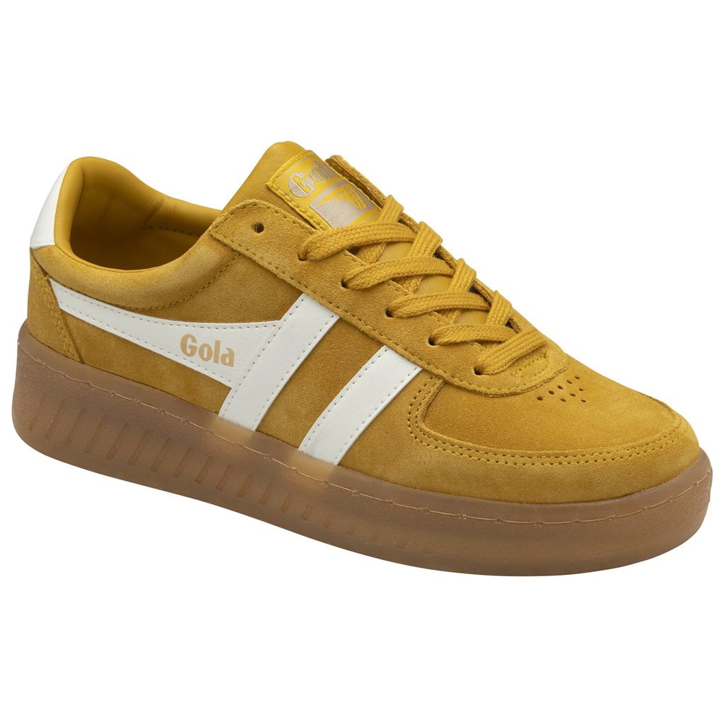 Gola Classics Grandslam Suede Sneakers Hvite Norge | BVQGXI-350