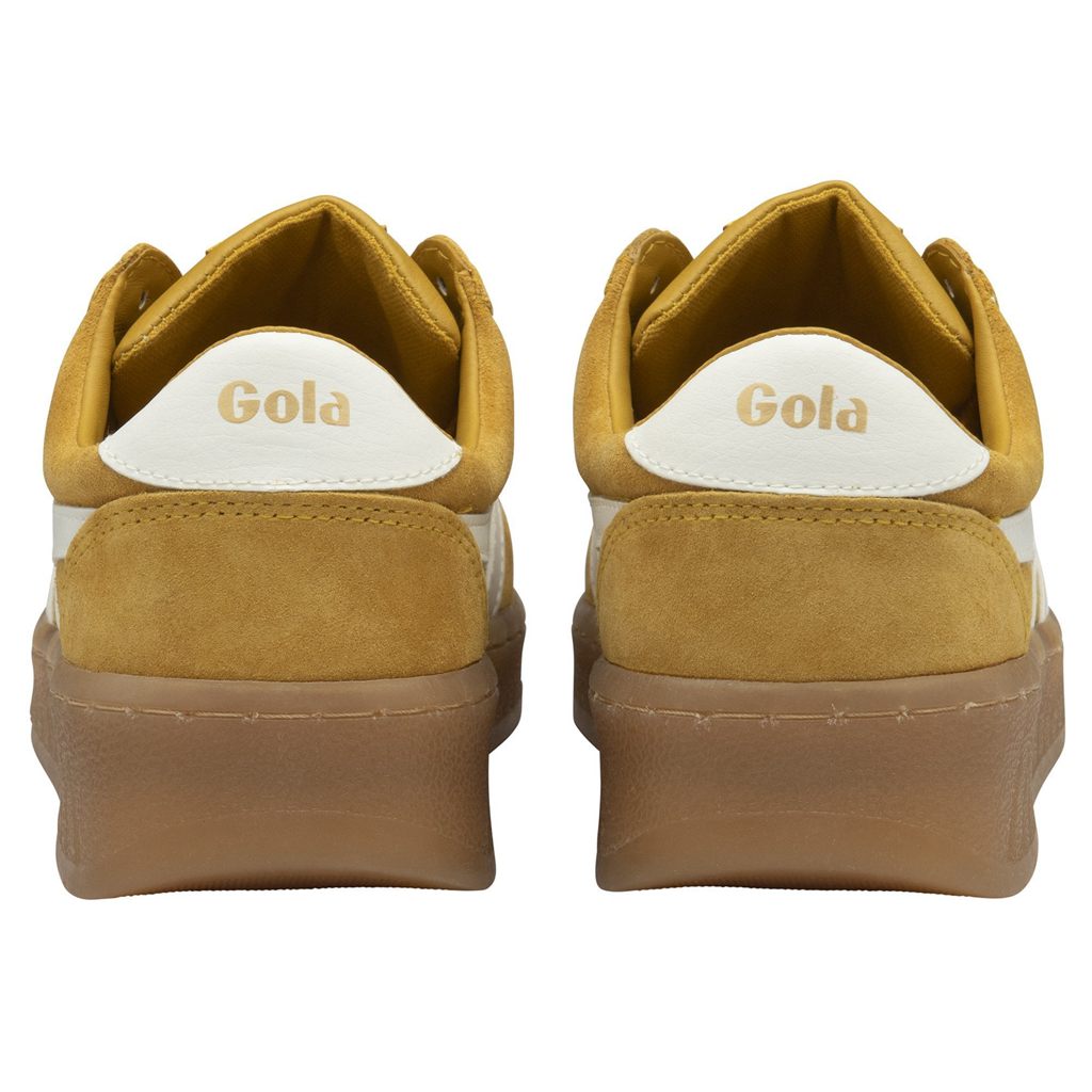 Gola Classics Grandslam Suede Sneakers Hvite Norge | BVQGXI-350