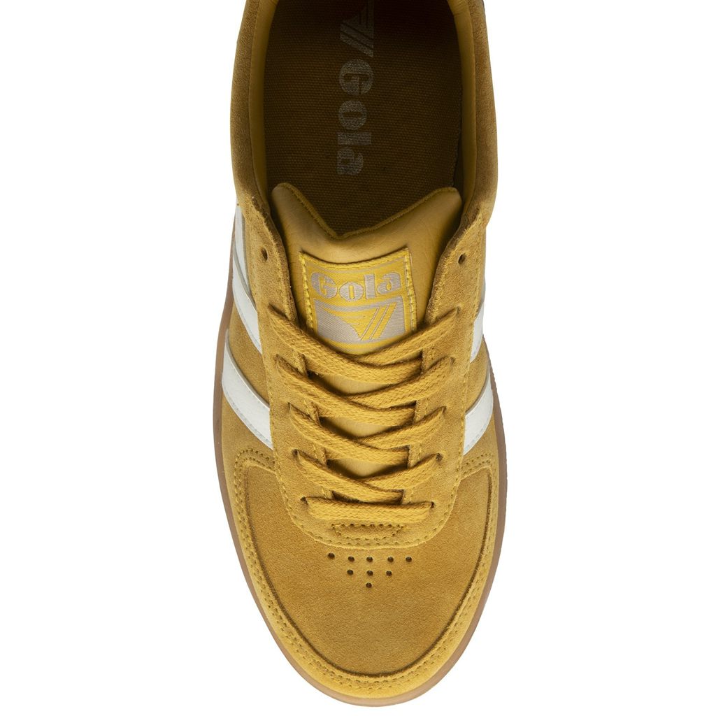Gola Classics Grandslam Suede Sneakers Hvite Norge | BVQGXI-350