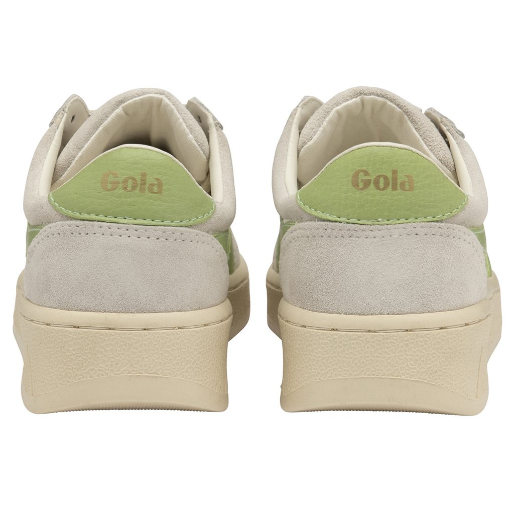 Gola Classics Grandslam Suede Sneakers Hvite Grønn Norge | CXKPWN-870