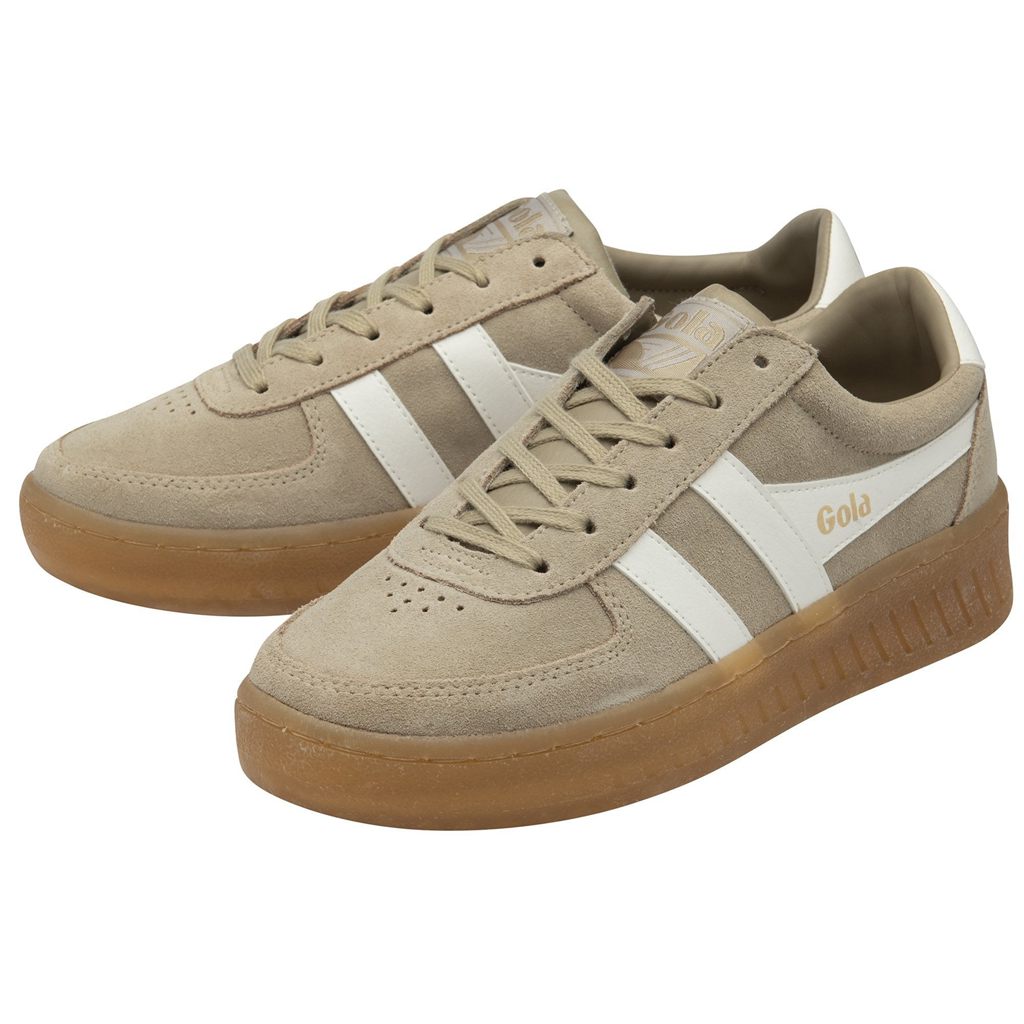 Gola Classics Grandslam Suede Sneakers Hvite Norge | BXHUVS-086