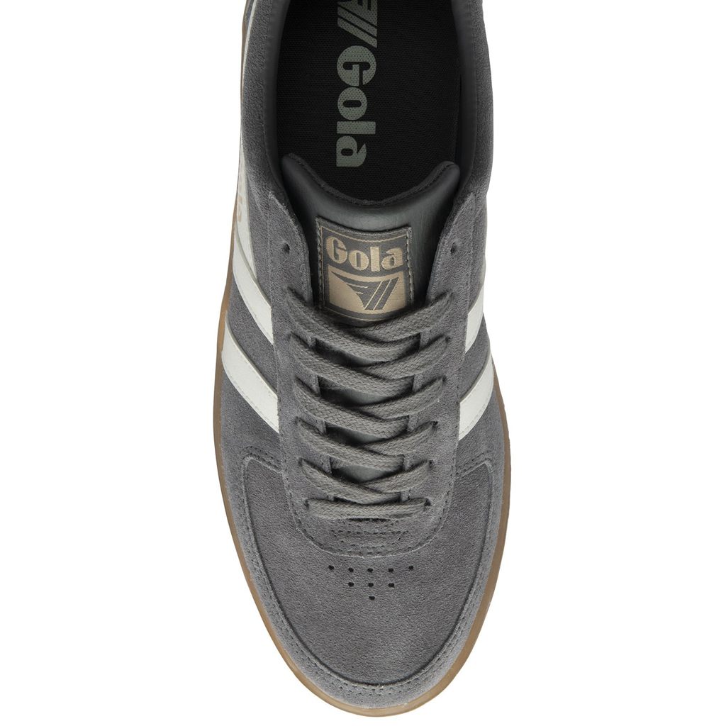 Gola Classics Grandslam Suede Sneakers Hvite Norge | JLQZED-036