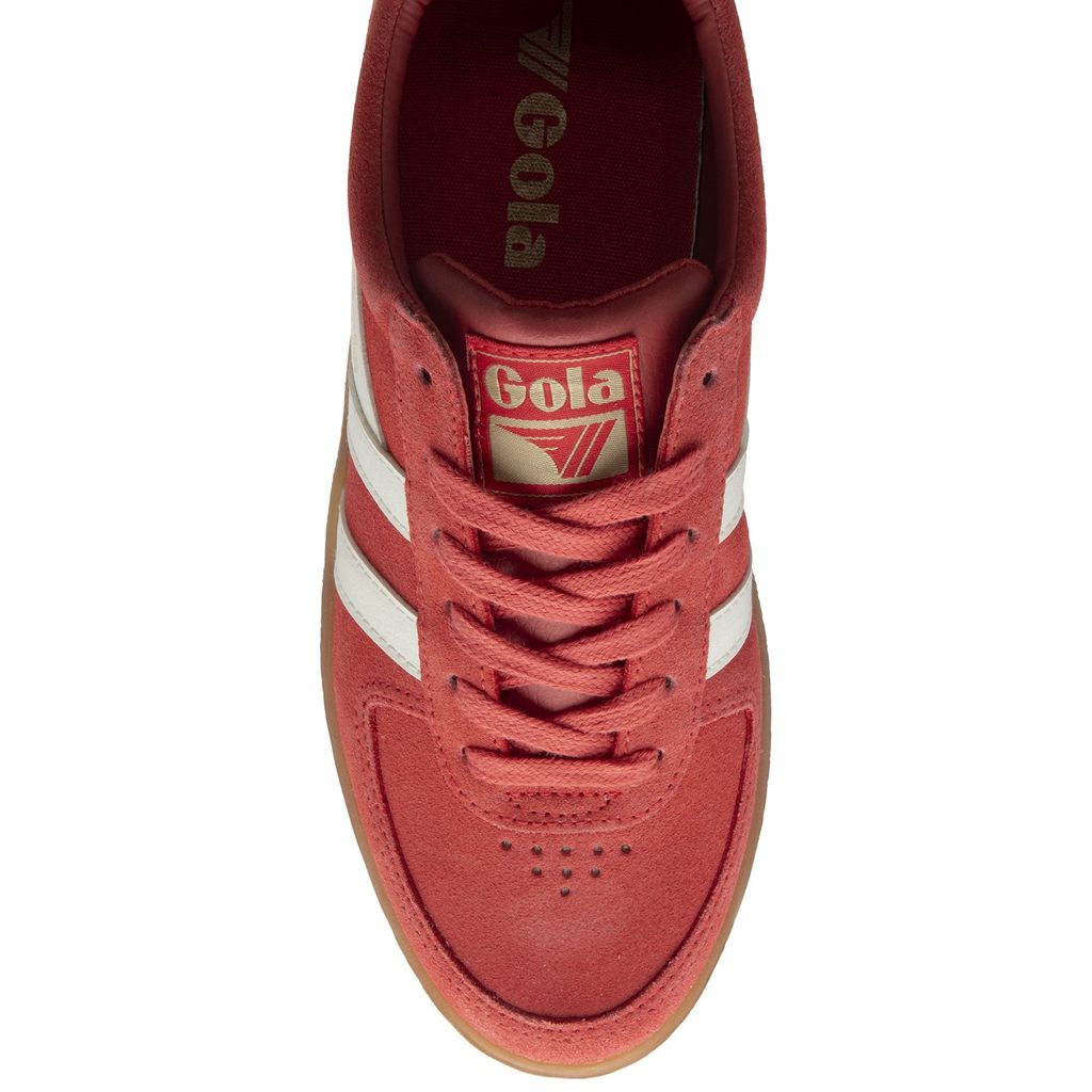 Gola Classics Grandslam Suede Sneakers Korall Hvite Norge | KAIBTL-013