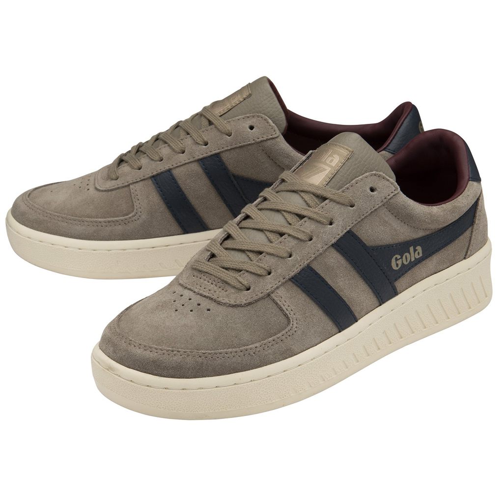Gola Classics Grandslam Suede Sneakers Marineblå Burgunder Norge | PIOTGQ-584