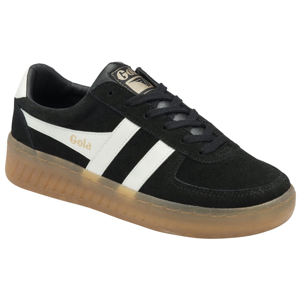 Gola Classics Grandslam Suede Sneakers Svarte Hvite Norge | XSRPWD-302