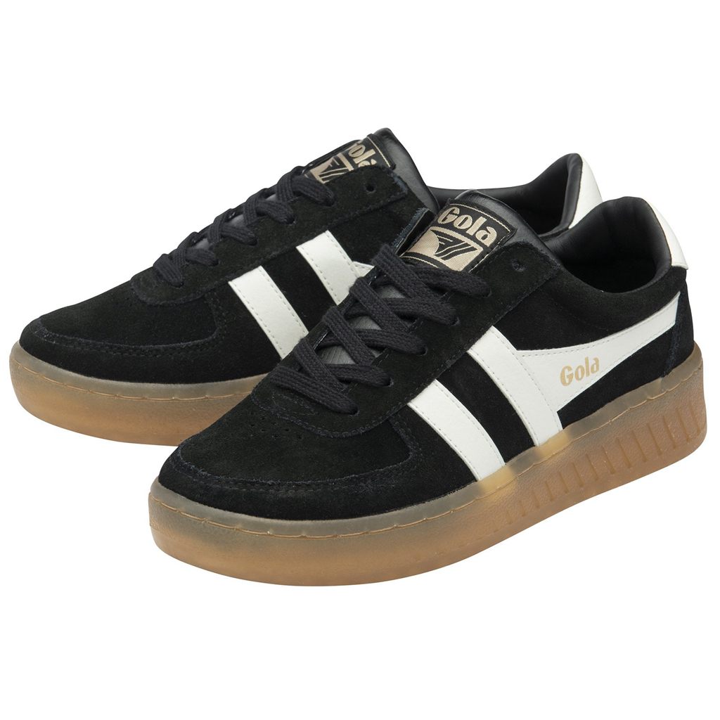 Gola Classics Grandslam Suede Sneakers Svarte Hvite Norge | XSRPWD-302
