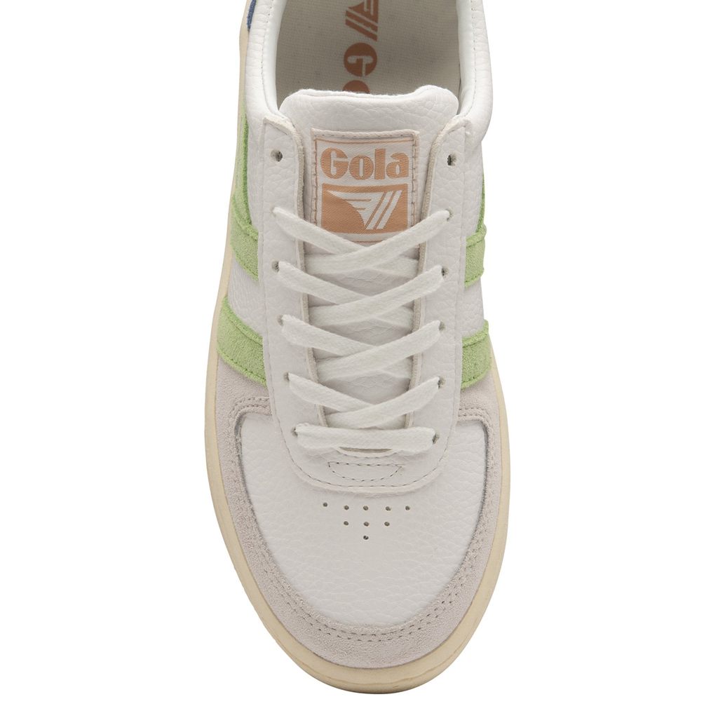 Gola Classics Grandslam Trident Sneakers Hvite Grønn Rosa Norge | TROXKL-098