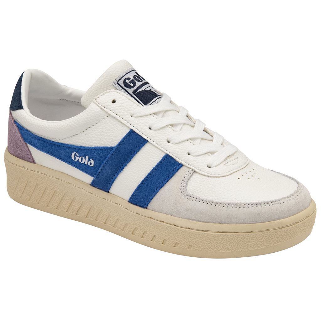 Gola Classics Grandslam Trident Sneakers Hvite Marineblå Norge | LXTYWF-501