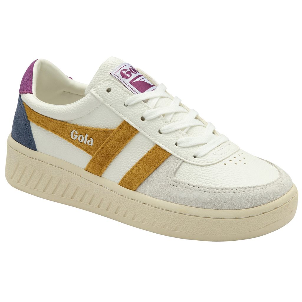 Gola Classics Grandslam Trident Sneakers Hvite Norge | TECQID-276