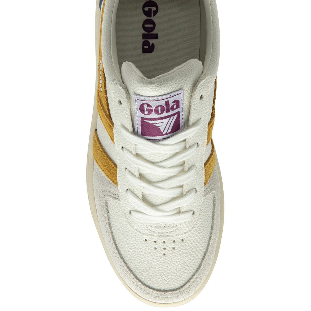 Gola Classics Grandslam Trident Sneakers Hvite Norge | TECQID-276