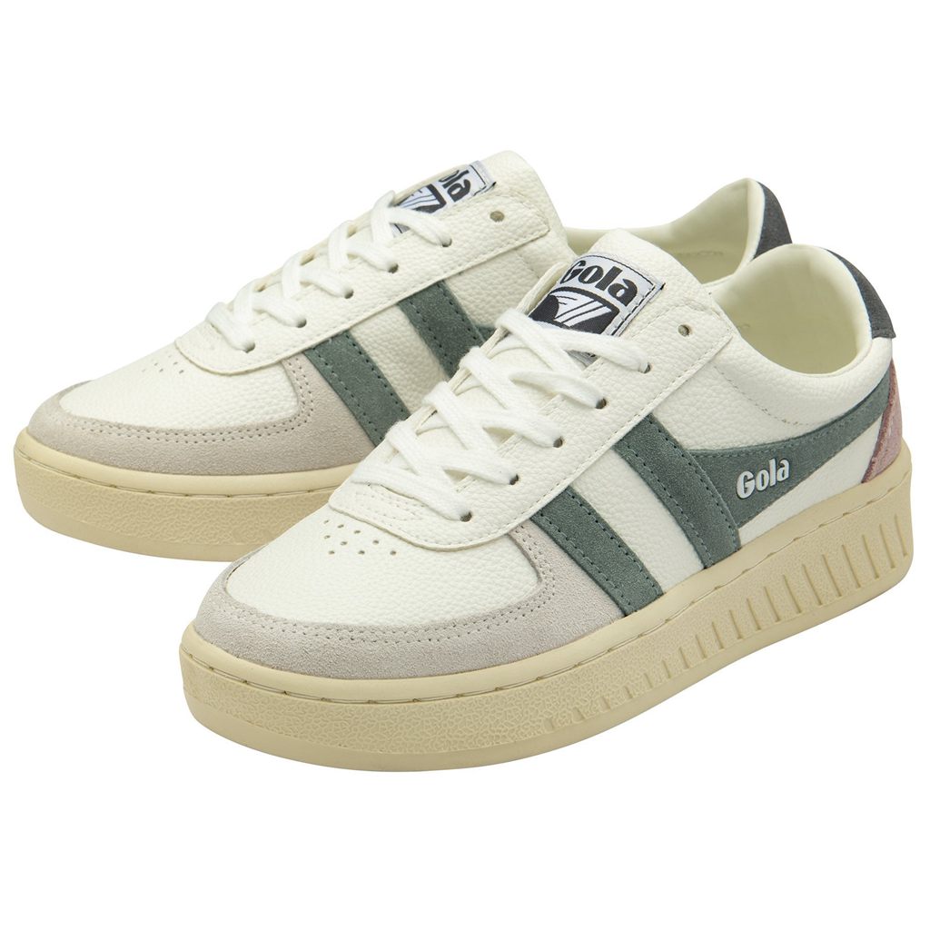 Gola Classics Grandslam Trident Sneakers Hvite Norge | JEAMUF-270
