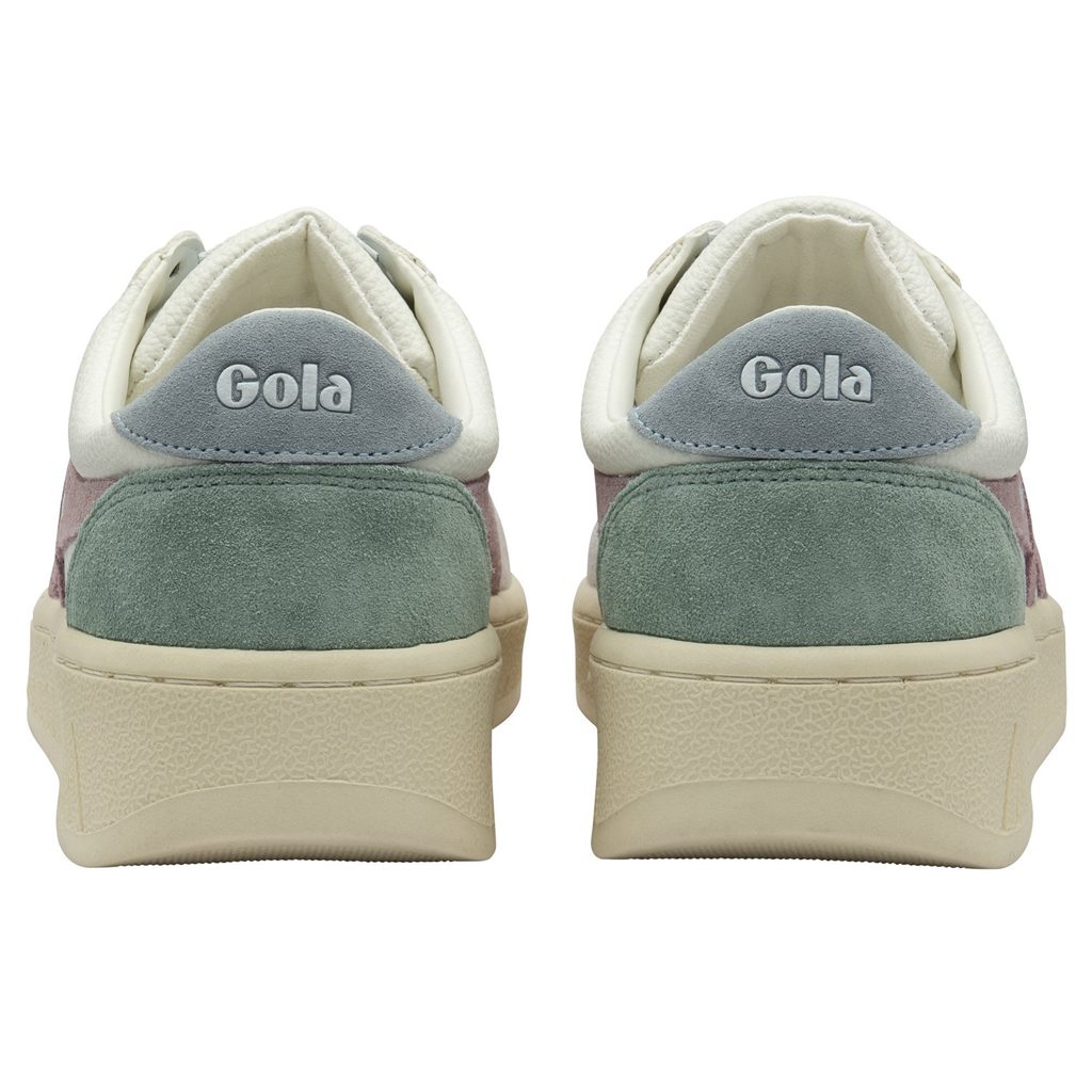 Gola Classics Grandslam Trident Sneakers Hvite Rosa Norge | JDNAFG-180