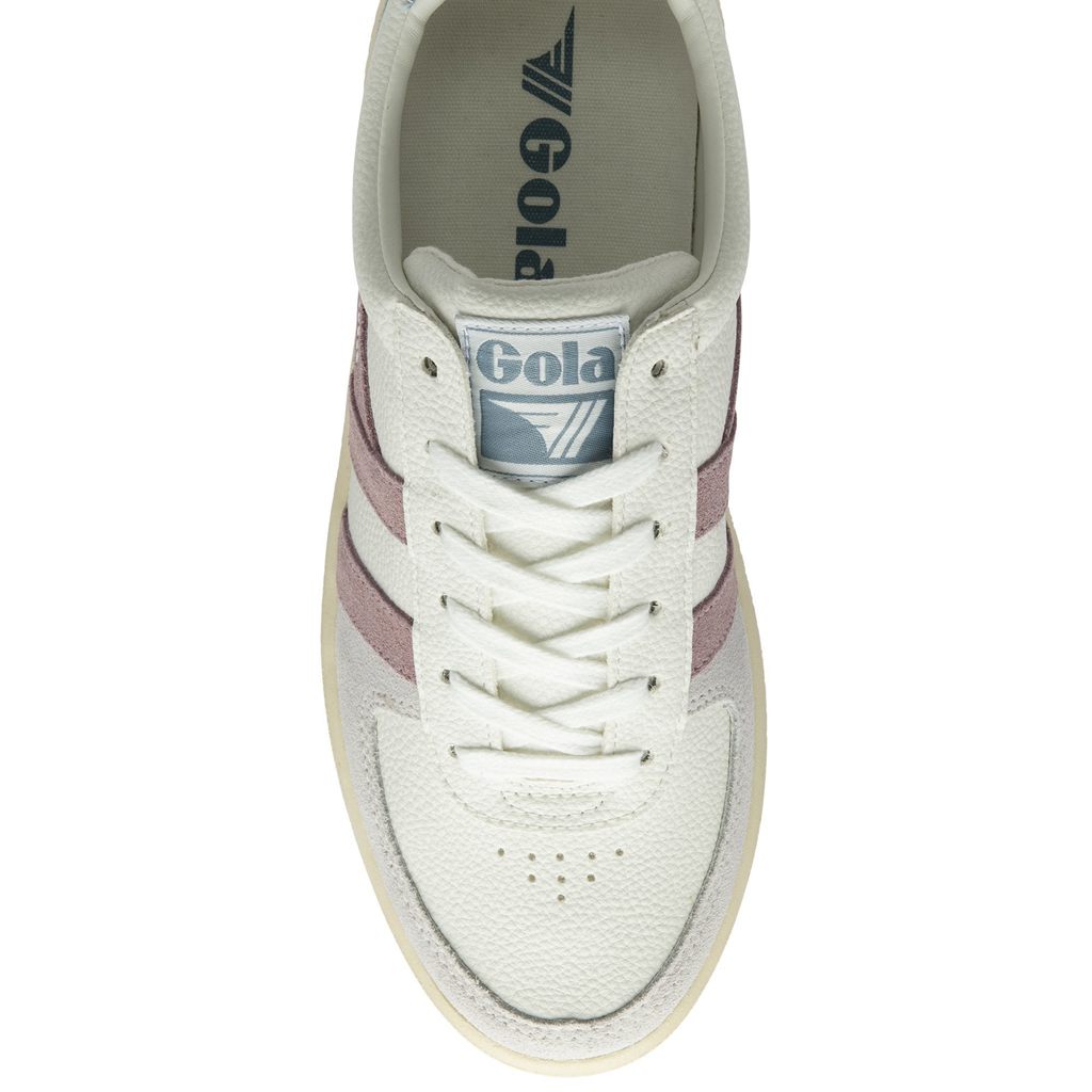 Gola Classics Grandslam Trident Sneakers Hvite Rosa Norge | JDNAFG-180