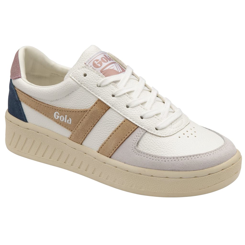 Gola Classics Grandslam Trident Sneakers Hvite Rosa Norge | YDPTON-428