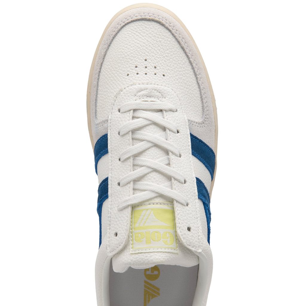 Gola Classics Grandslam Trident Sneakers Hvite Blå Norge | ZFXTQK-709