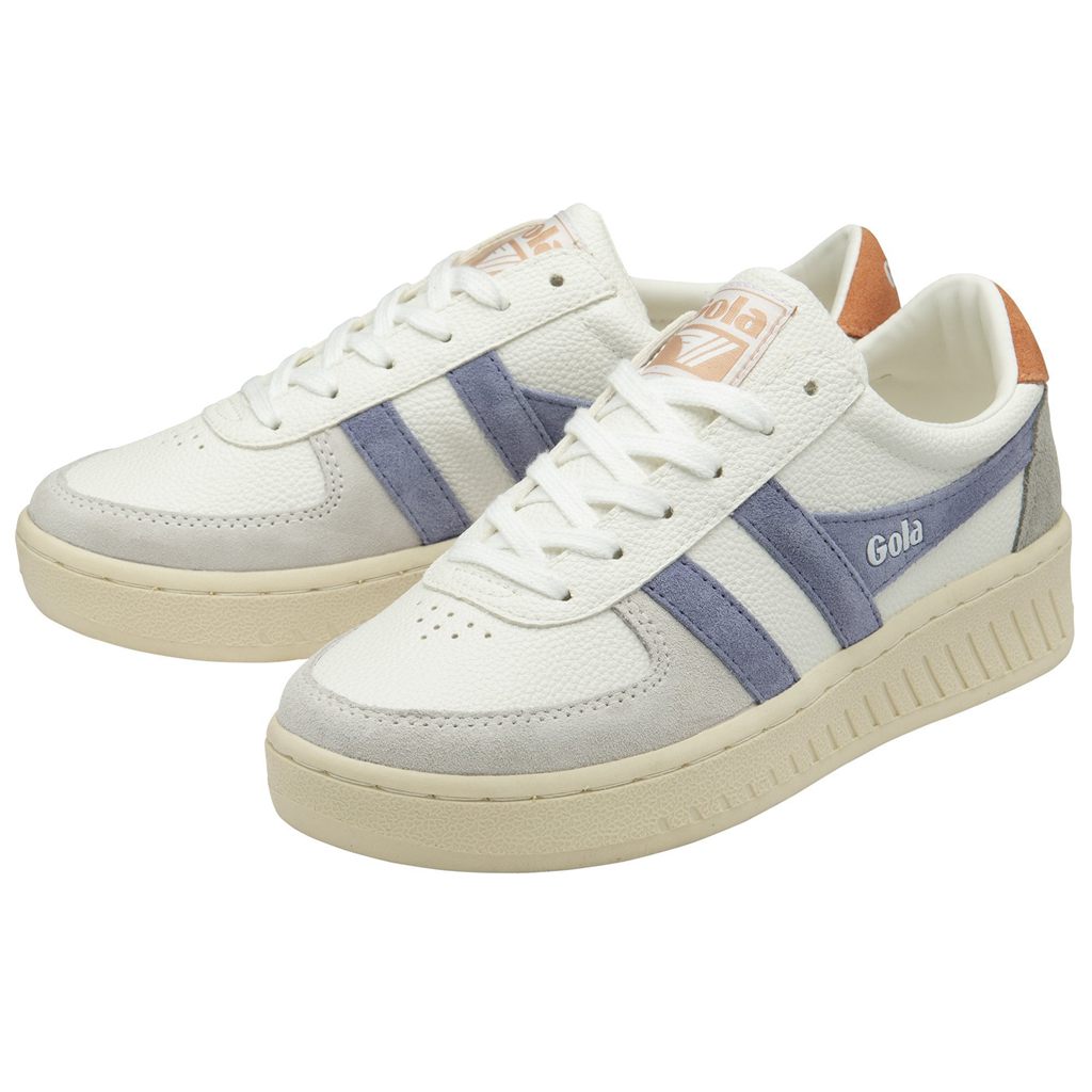 Gola Classics Grandslam Trident Sneakers Hvite Lavendel Norge | BGPFWE-036