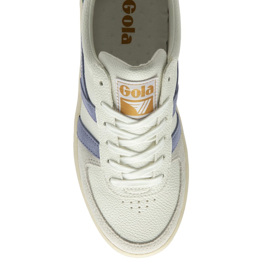 Gola Classics Grandslam Trident Sneakers Hvite Lavendel Norge | RISTQK-396