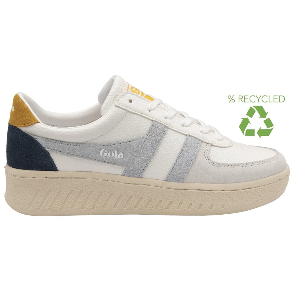 Gola Classics Grandslam Trident Sneakers Hvite Blå Norge | CYWHLV-360