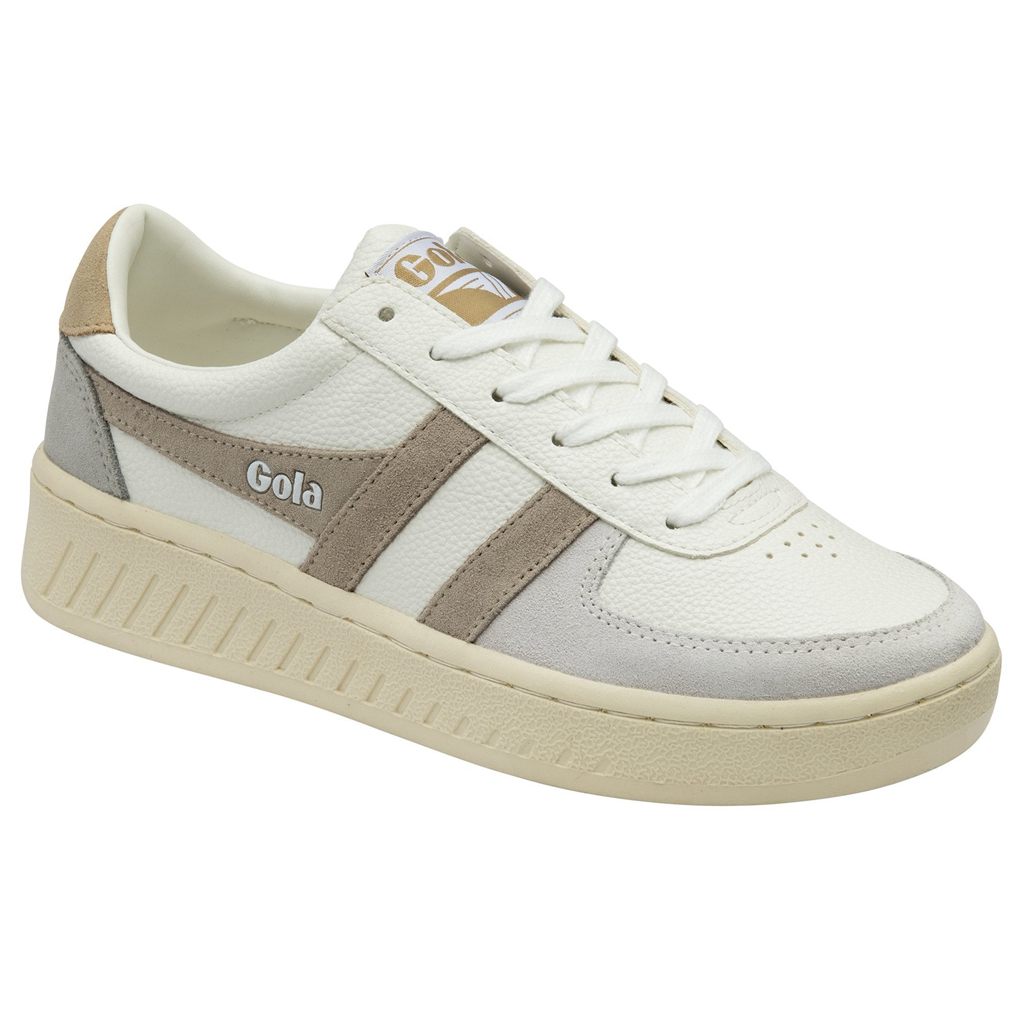Gola Classics Grandslam Trident Sneakers Hvite Grå Norge | SVUACL-016