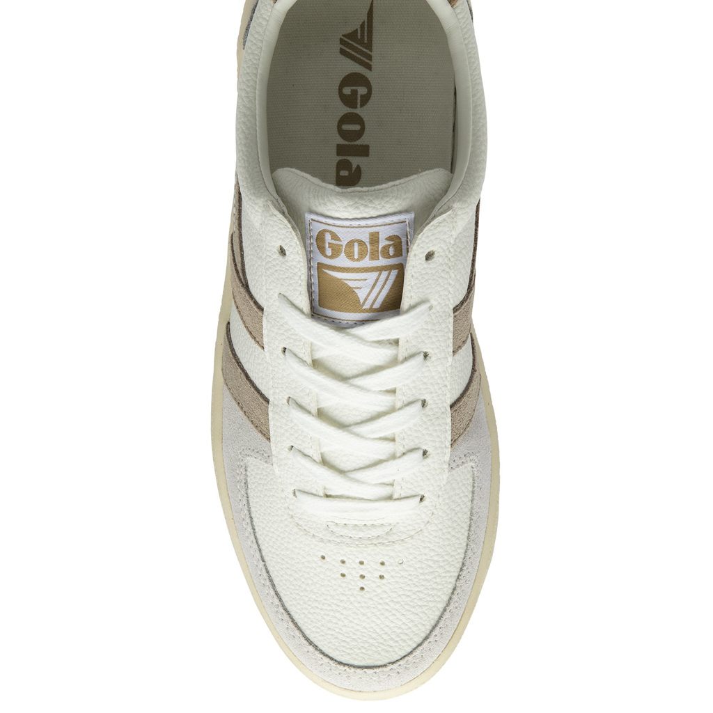 Gola Classics Grandslam Trident Sneakers Hvite Grå Norge | SVUACL-016