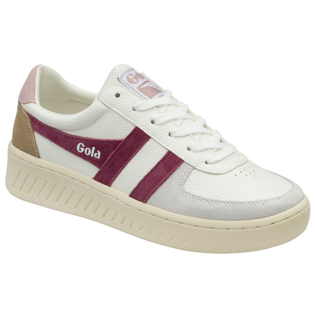 Gola Classics Grandslam Trident Sneakers Hvite Rosa Norge | OLXFHP-978