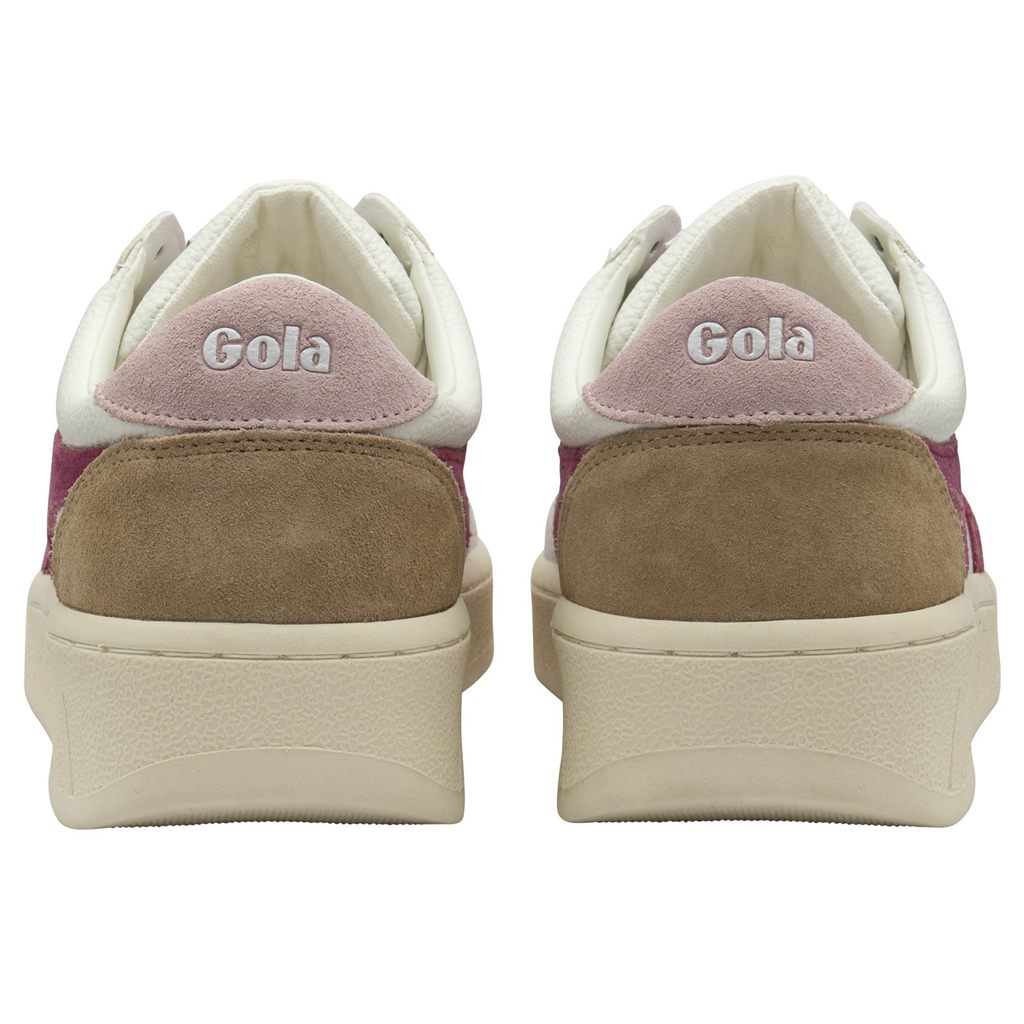 Gola Classics Grandslam Trident Sneakers Hvite Rosa Norge | OLXFHP-978