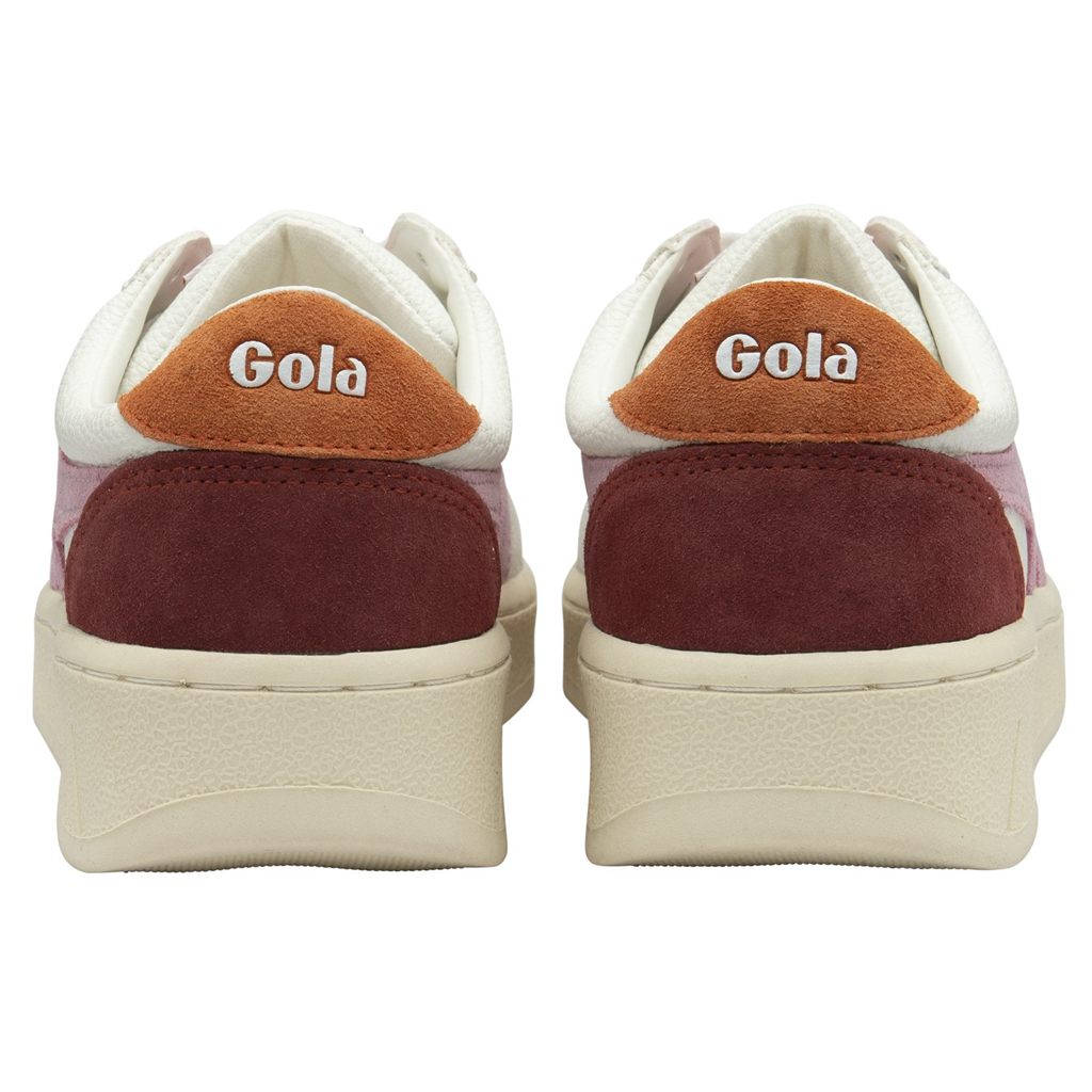 Gola Classics Grandslam Trident Sneakers Hvite Oransje Norge | LSYKON-869