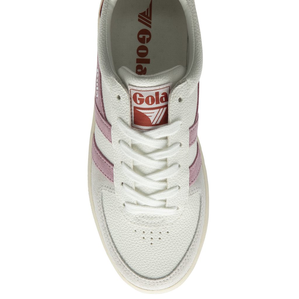Gola Classics Grandslam Trident Sneakers Hvite Oransje Norge | LSYKON-869