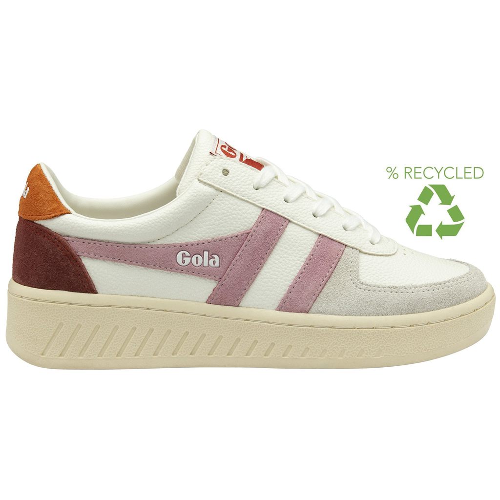 Gola Classics Grandslam Trident Sneakers Hvite Oransje Norge | LSYKON-869