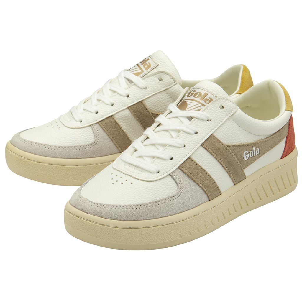 Gola Classics Grandslam Trident Sneakers Hvite Norge | BTUYHV-283