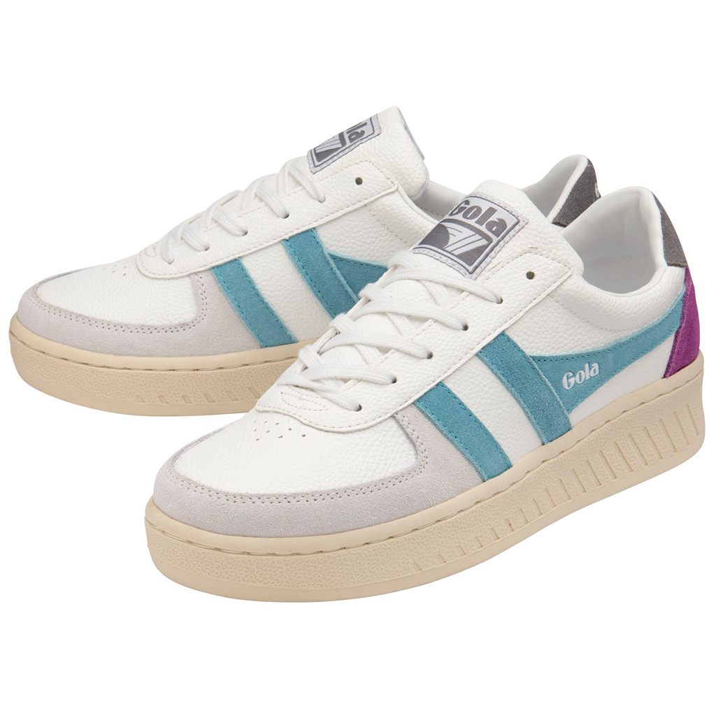 Gola Classics Grandslam Trident Sneakers Hvite Norge | JMUZQB-530