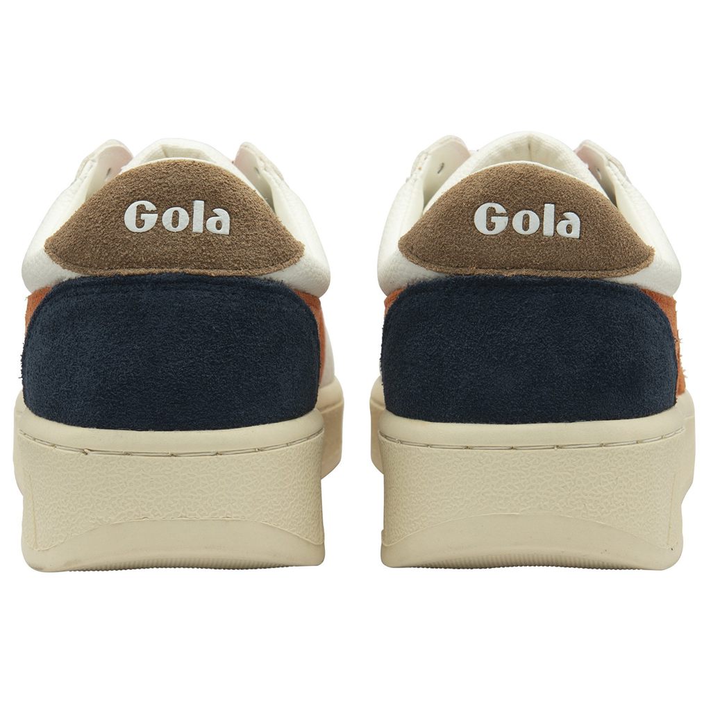 Gola Classics Grandslam Trident Sneakers Hvite Oransje Norge | UYOKSI-914