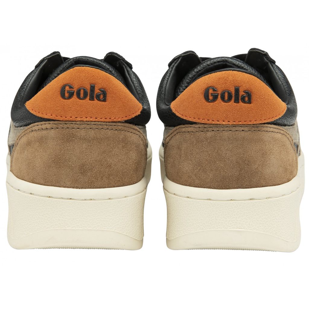 Gola Classics Grandslam Trident Sneakers Svarte Oransje Norge | IQUTAB-067