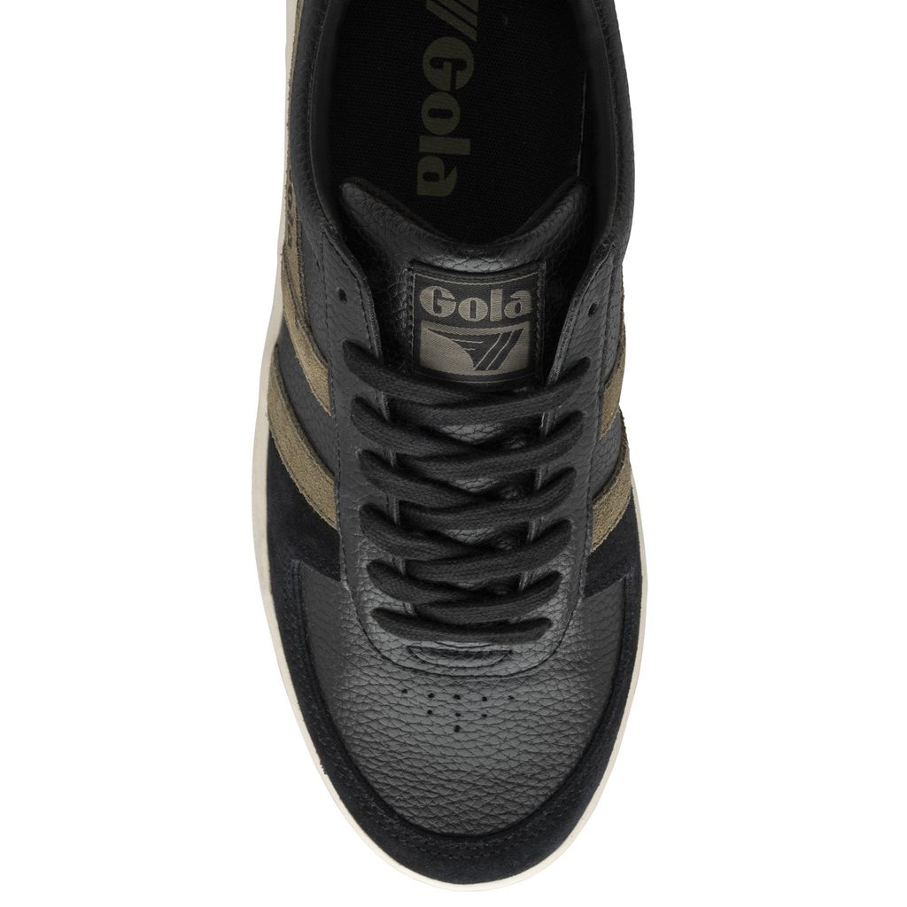 Gola Classics Grandslam Trident Sneakers Svarte Oransje Norge | IQUTAB-067