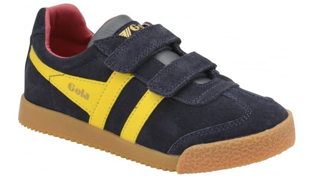 Gola Classics Harrier Strap Sneakers Marineblå Rød Norge | LUPZJI-603