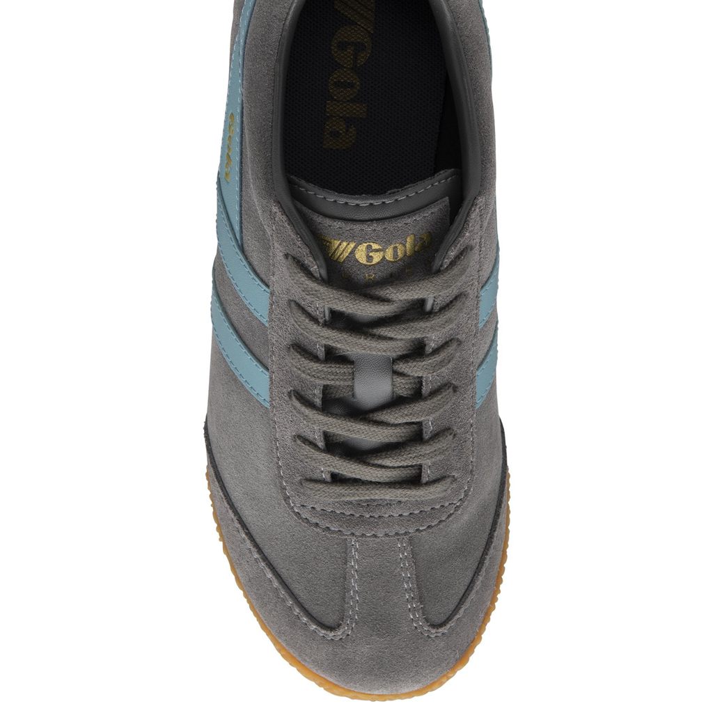 Gola Classics Harrier Suede Sneakers Ash Ocean Norge | BMUAZL-623