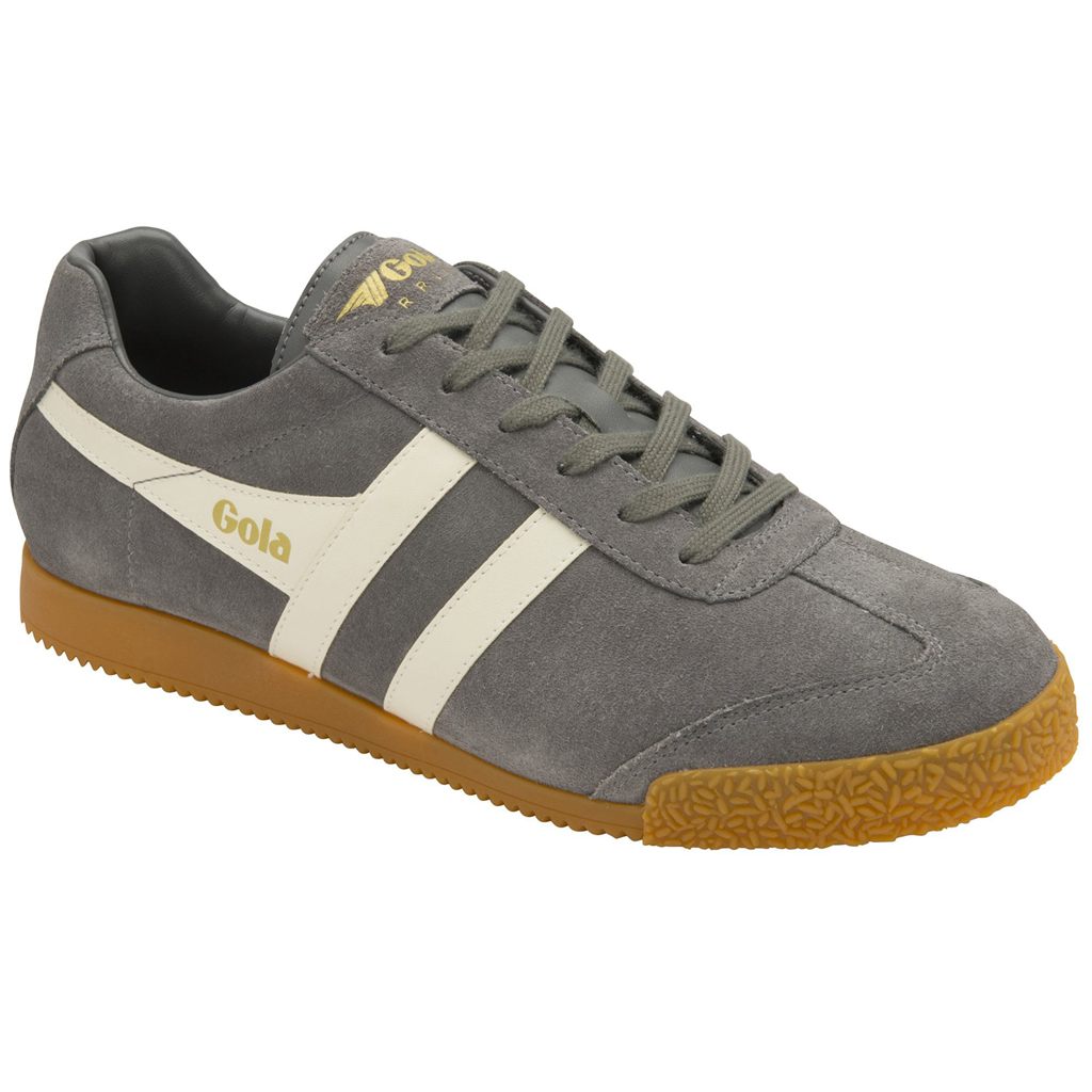 Gola Classics Harrier Suede Sneakers Ash Ecru Norge | JFSXNB-073