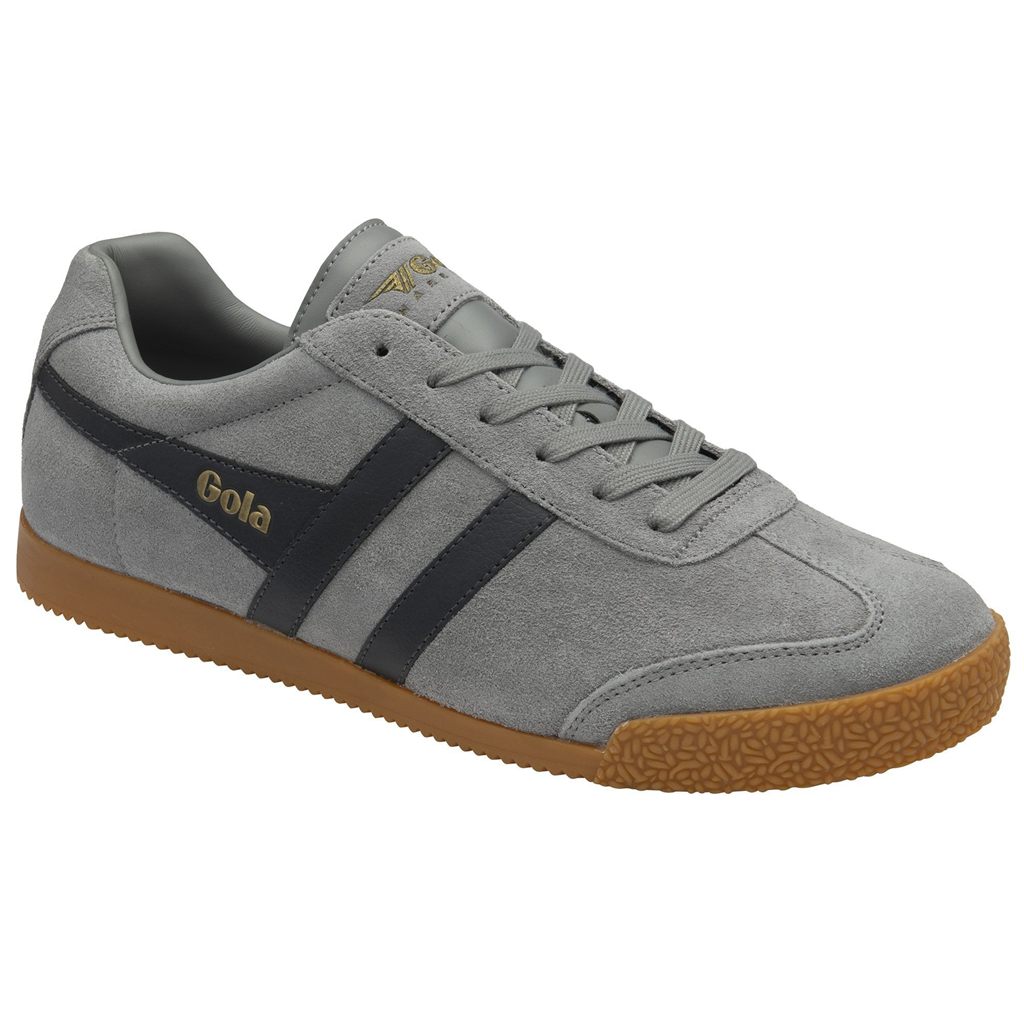 Gola Classics Harrier Suede Sneakers Cement Storm Norge | XGODNH-952