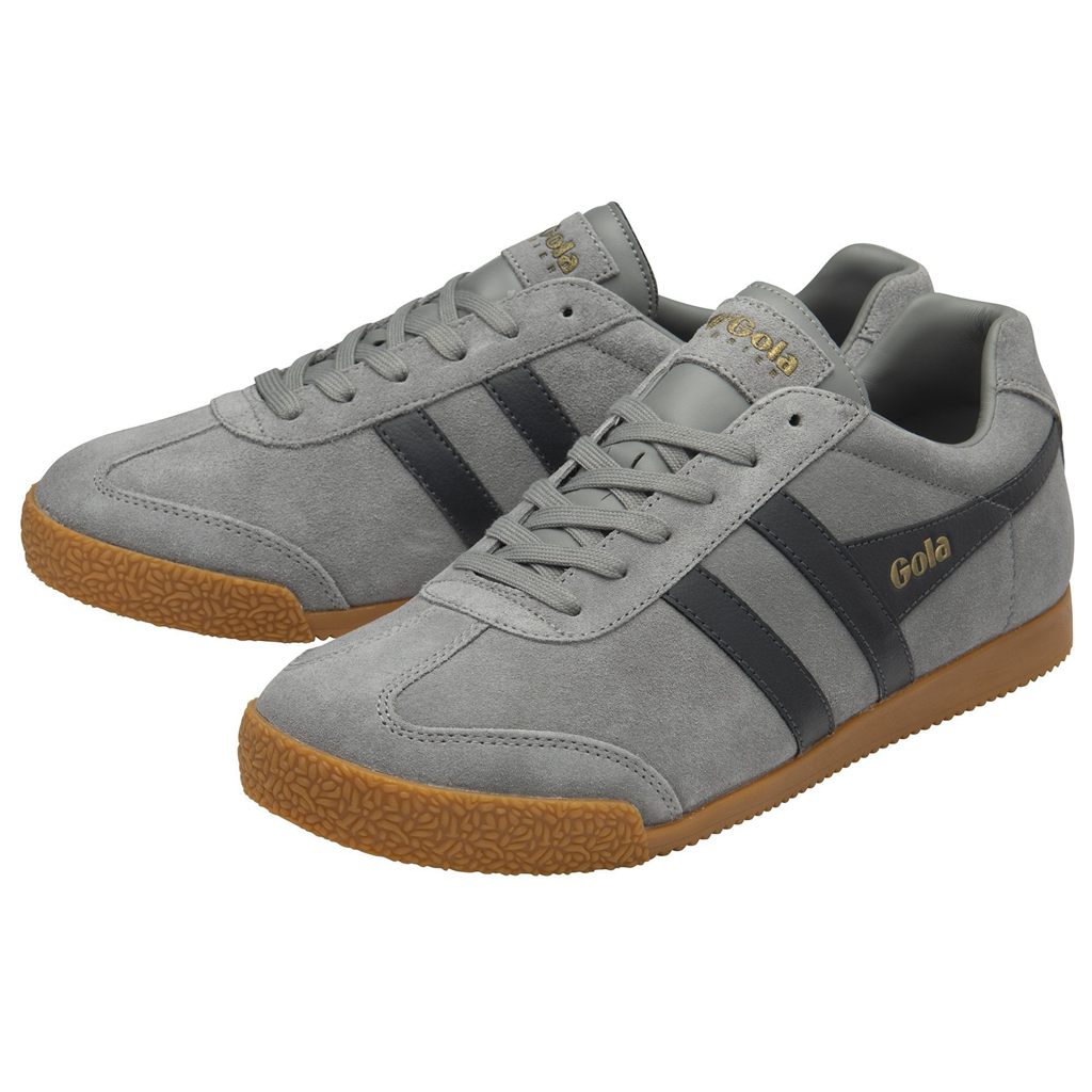 Gola Classics Harrier Suede Sneakers Cement Storm Norge | XGODNH-952