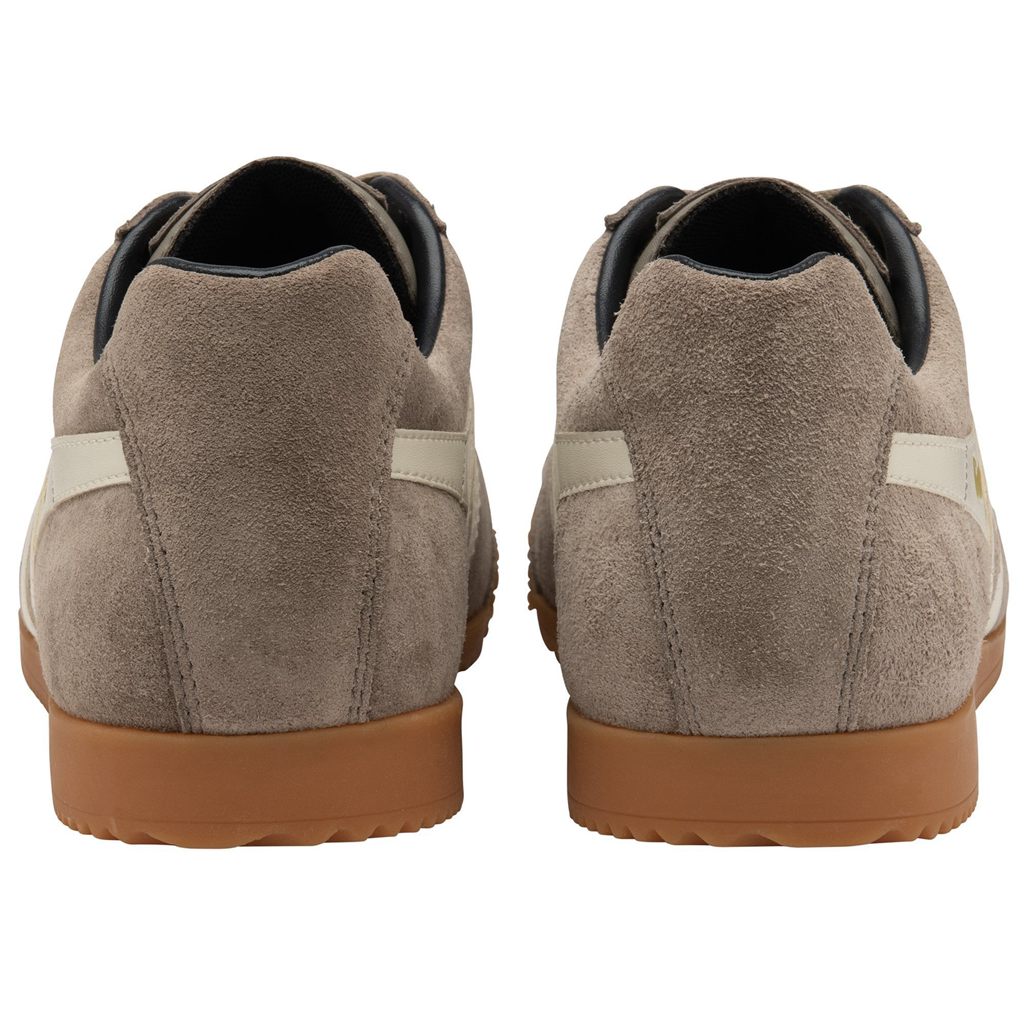 Gola Classics Harrier Suede Sneakers Hvite Marineblå Norge | IREVQD-695
