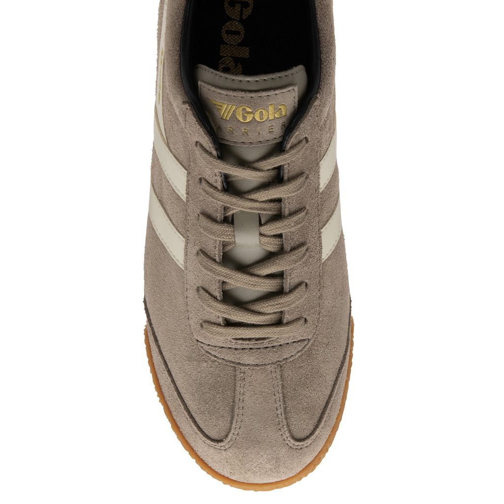 Gola Classics Harrier Suede Sneakers Hvite Marineblå Norge | IREVQD-695
