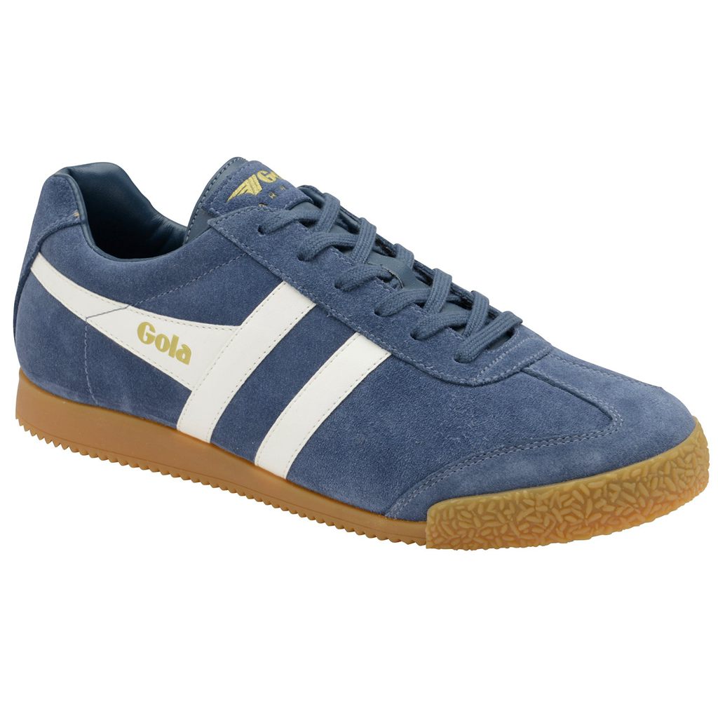 Gola Classics Harrier Suede Sneakers Hvite Norge | AUFYOM-854