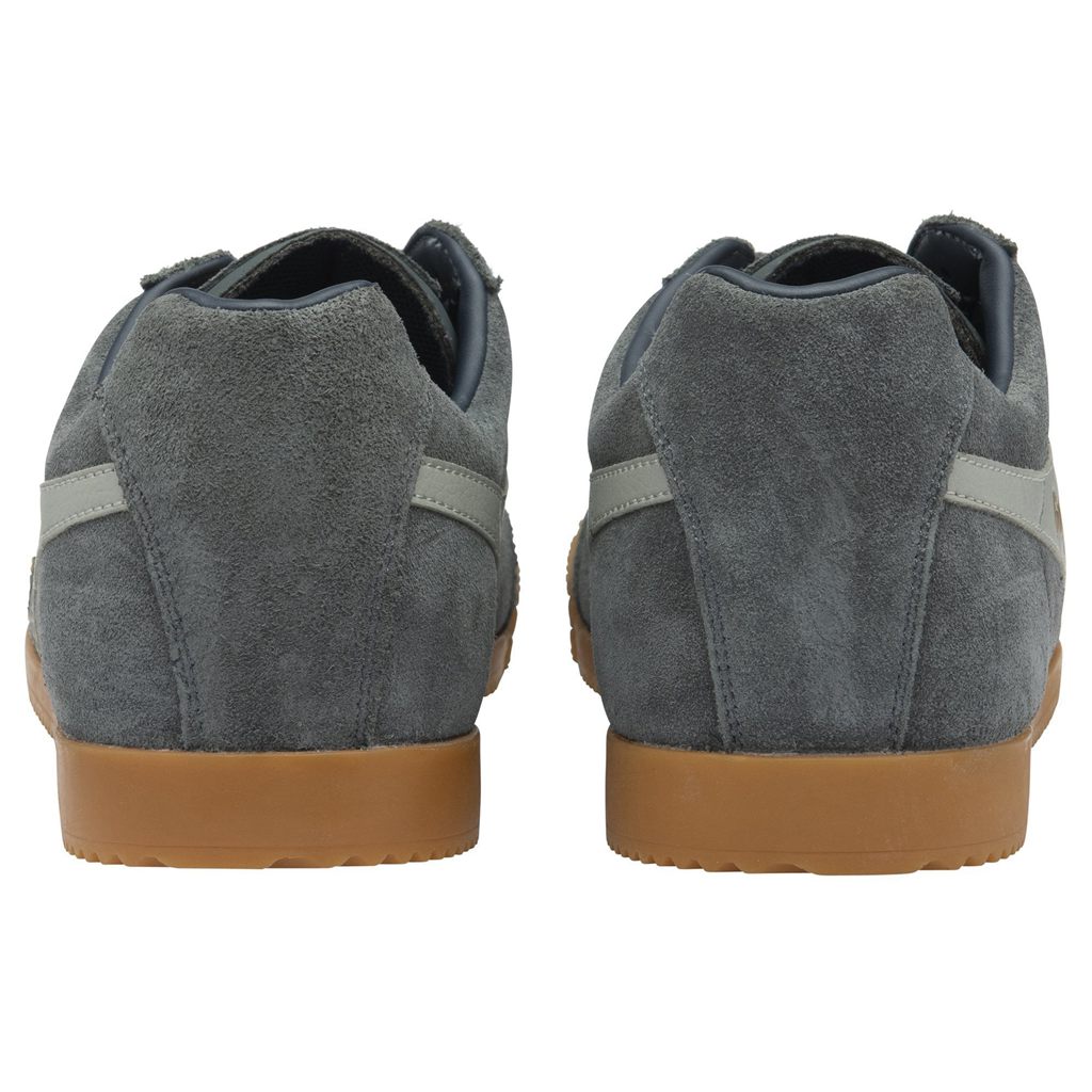 Gola Classics Harrier Suede Sneakers Lyse Grå Marineblå Norge | MZIOGR-921