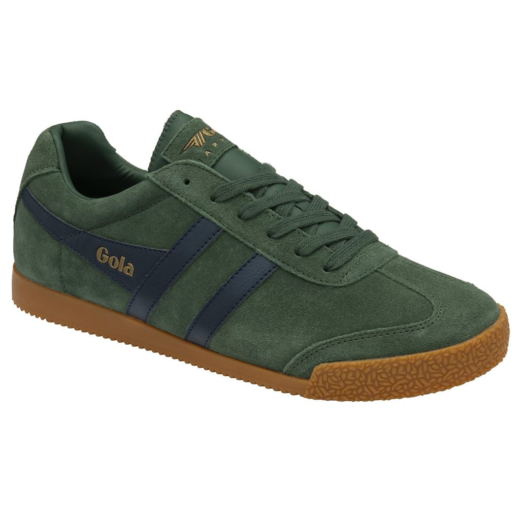 Gola Classics Harrier Suede Sneakers Marineblå Norge | UCJOSF-914