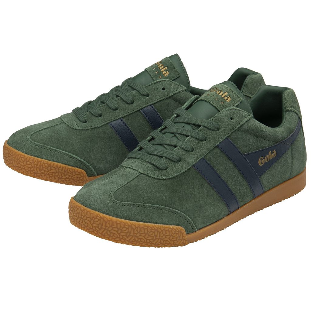 Gola Classics Harrier Suede Sneakers Marineblå Norge | UCJOSF-914
